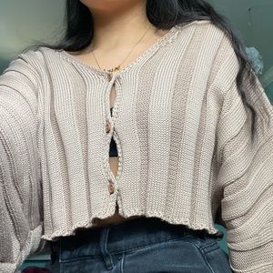 Sweet Love Cardigan in Mocha